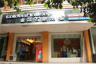 金鼠石塑地板三台店