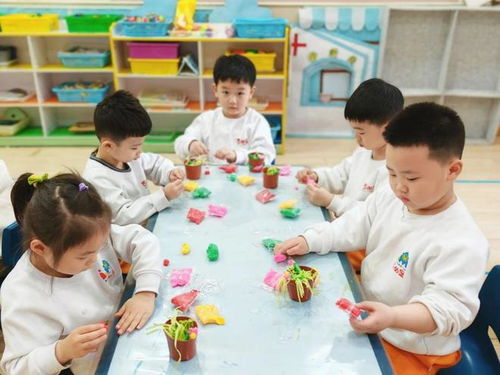 吉的堡幼儿园 万物生长 静待春光 创意手工剪影